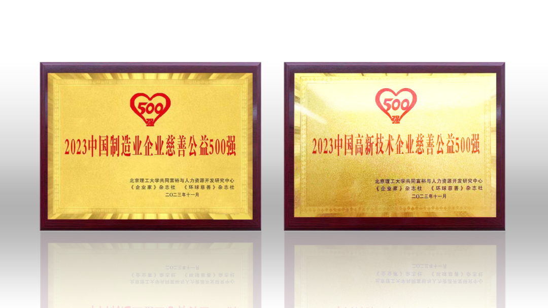 2023中国企业慈善公益500强发布 赢咖8荣登两项榜单